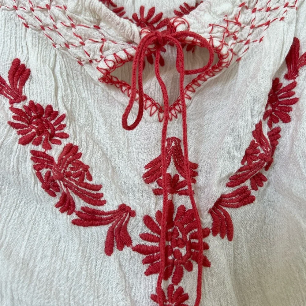 Free People Rolling Stone Woven Top - Picture 4 of 6